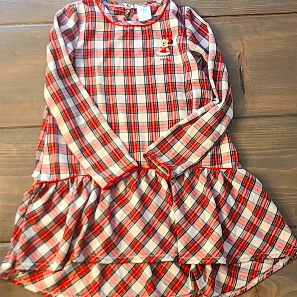 Minnie Mouse Christmas Nightgown size 9/10